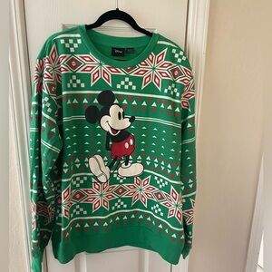 New Disney women’s XXL Mickey Mouse Christmas sweater